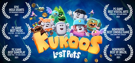 Kukoos: Lost Pets box art for Playstation 4